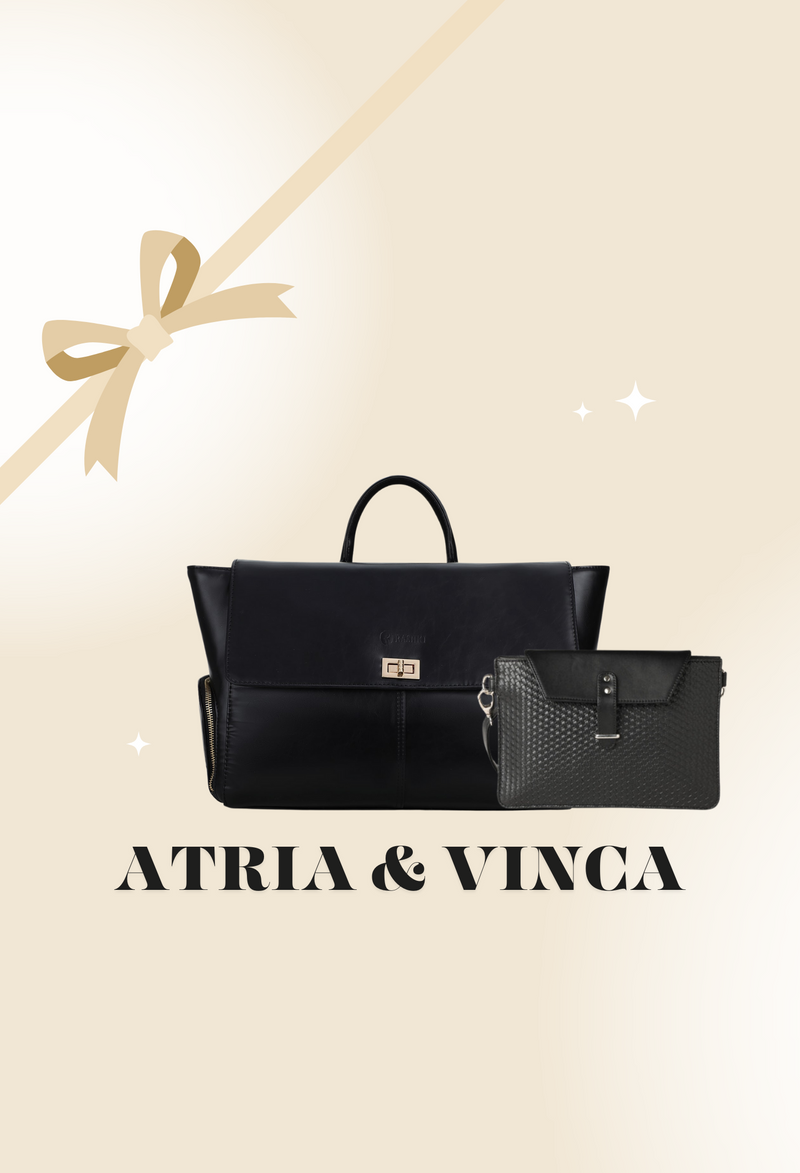 Atria Black & Vinca