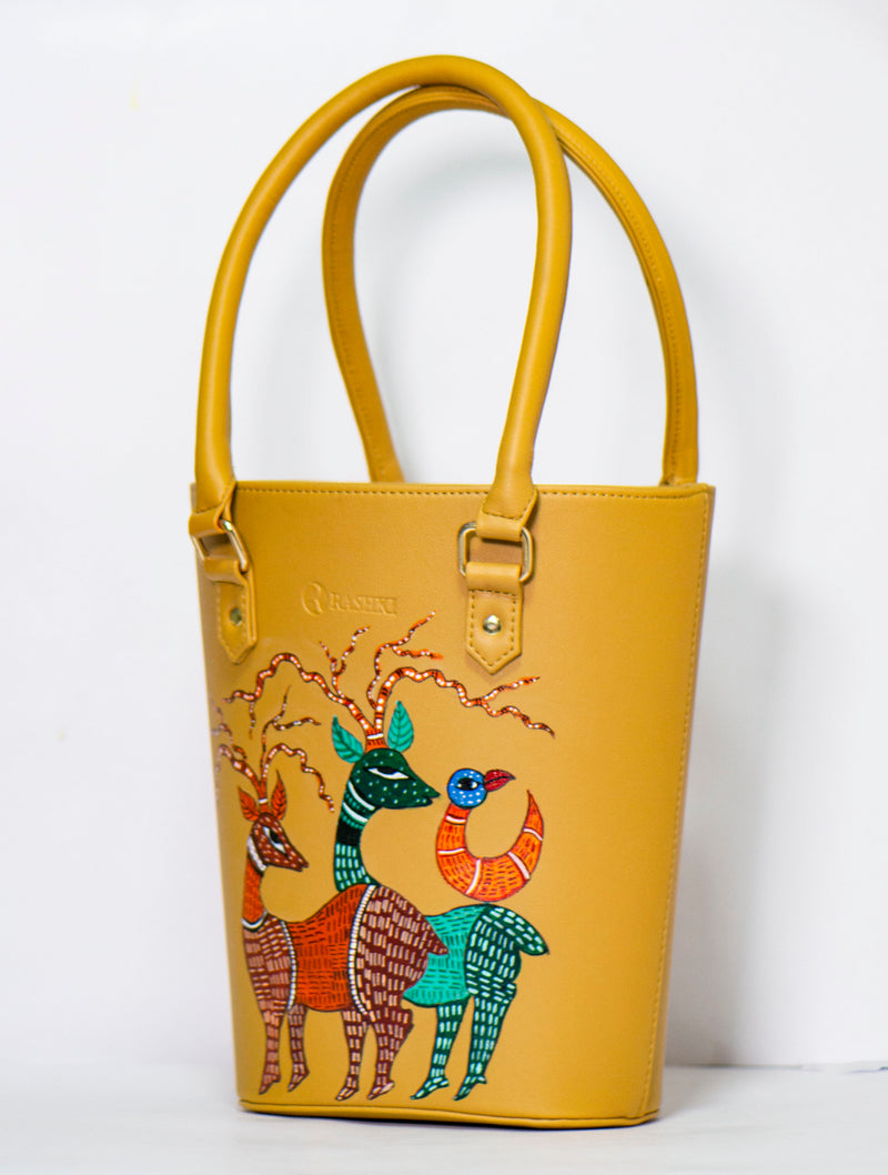 JOTHIN Canvas Tote Bag for Women Designer Plaid Purses and Handbags Bucket  bag for Women(Black)